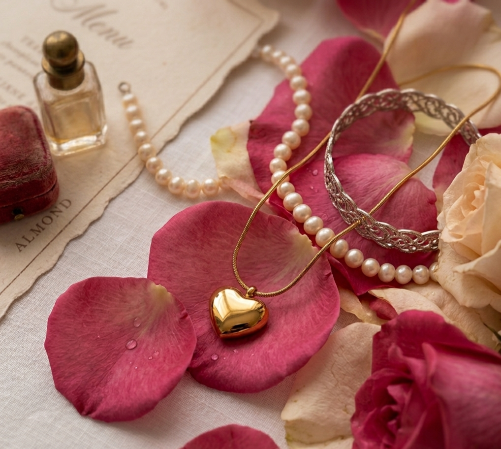The "My Heart is Yours" –  Gold Plated Minimalist Heart Necklace 💖✨